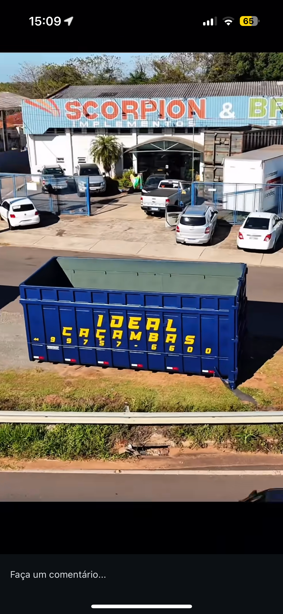 Caçambas Rollon Rollof